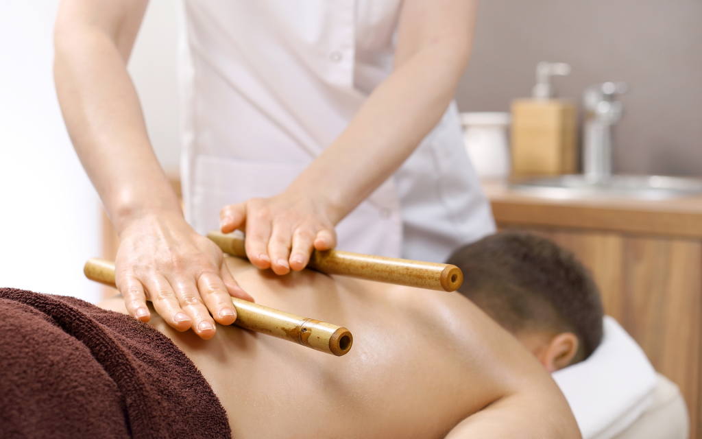Bamboo massage